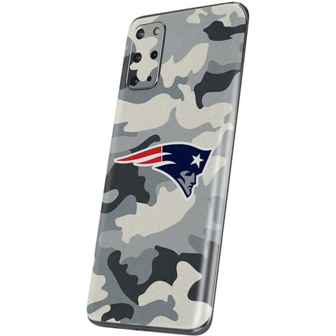 NFL New England Patriots Camo Galaxy S20 Plus Skin